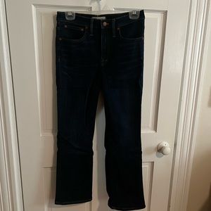 Madewell Dark Wash Cali-Demi Bootcut Jeans